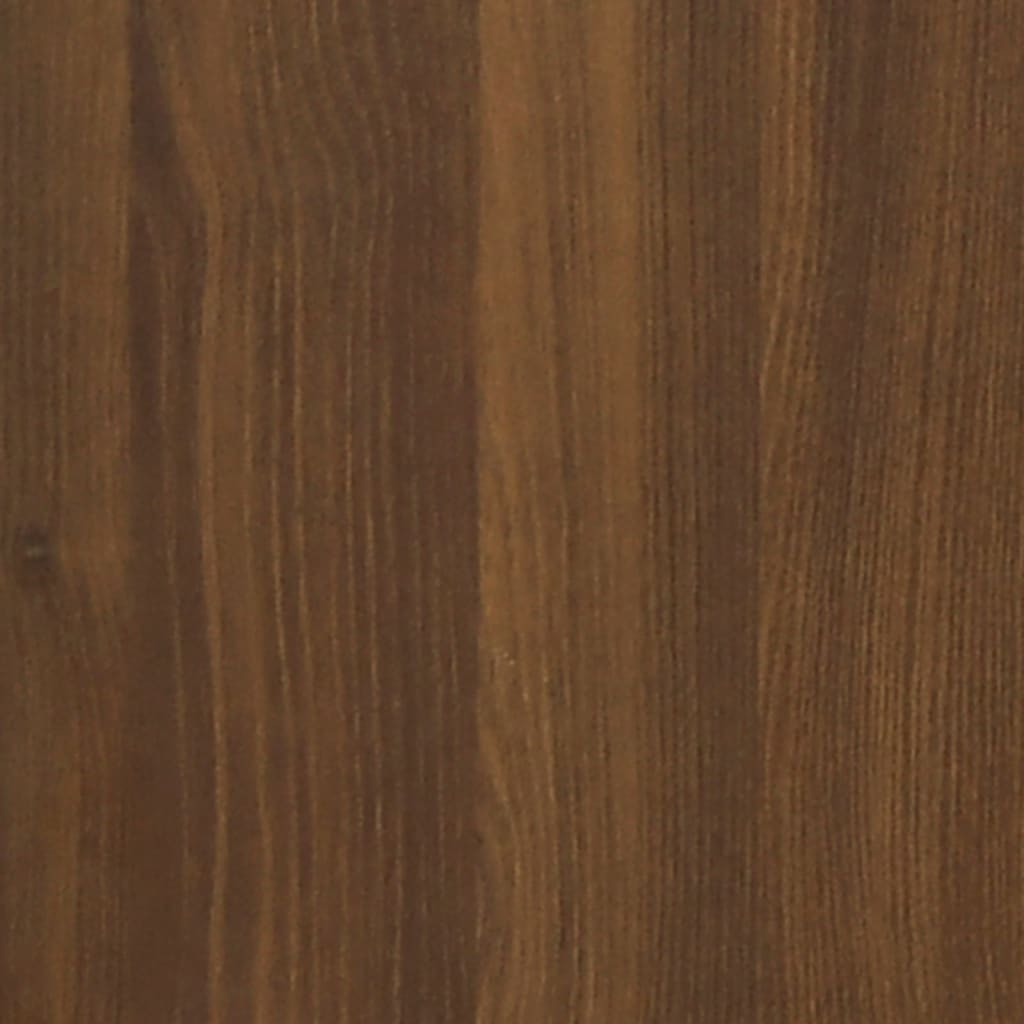 vidaXL møbelsæt til entré konstrueret træ brun egetræsfarve