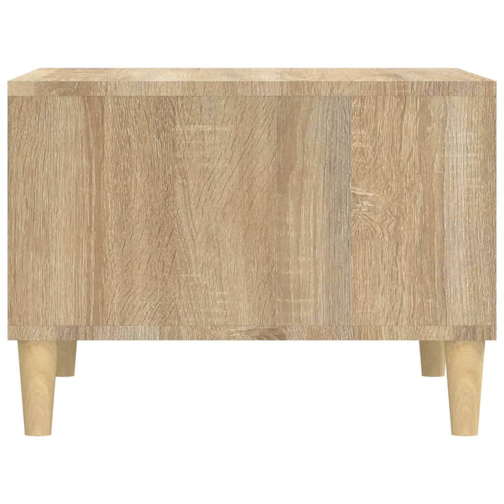 vidaXL sofabord 60x50x36,5 cm konstrueret træ sonoma-eg