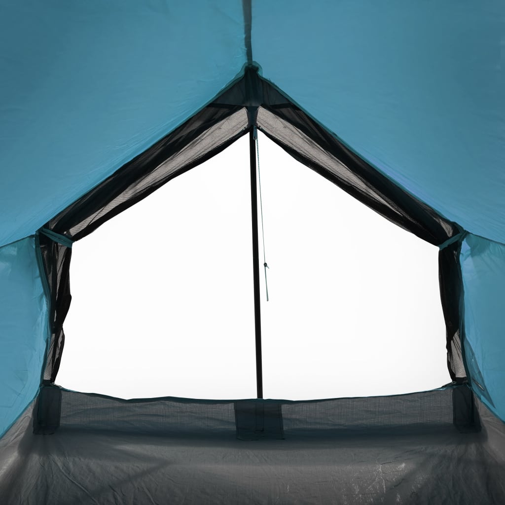 vidaXL 2-personers campingtelt vandtæt blå