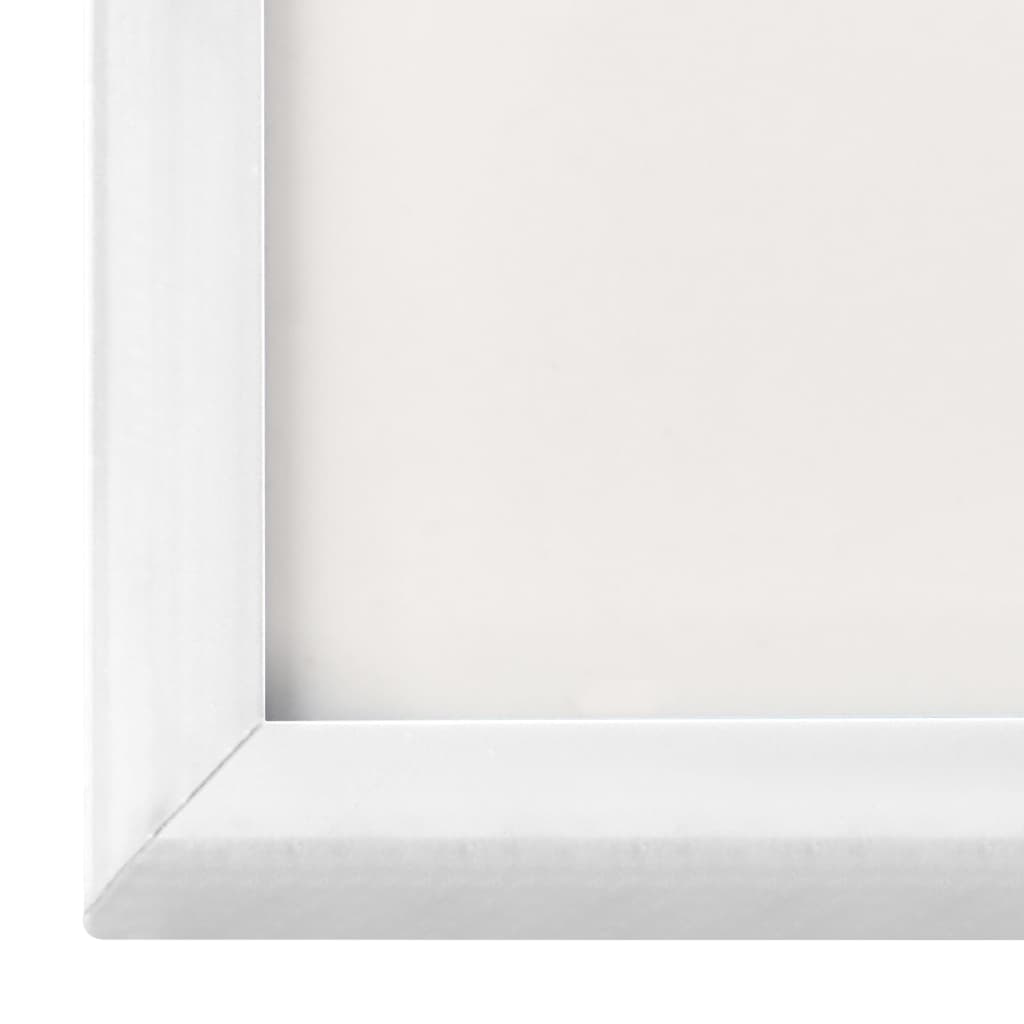 vidaXL billedrammer 3 stk. til væg eller bord 42x59,4 cm MDF hvid