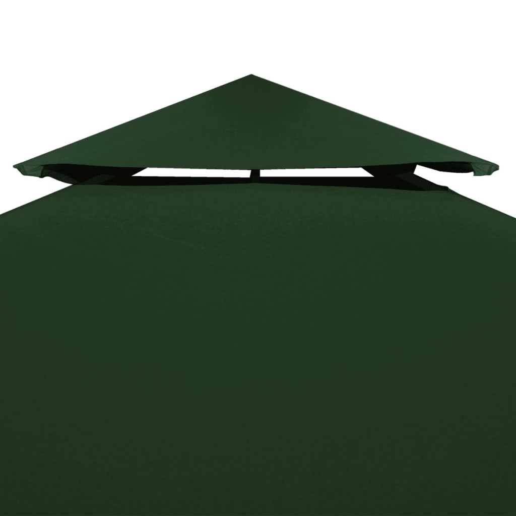 vidaXL baldakin til havepavillon 3x4 m 310 g/m² grøn