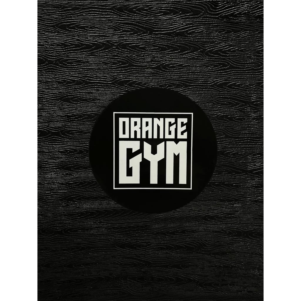Orange Gym balancebræt plastik sort