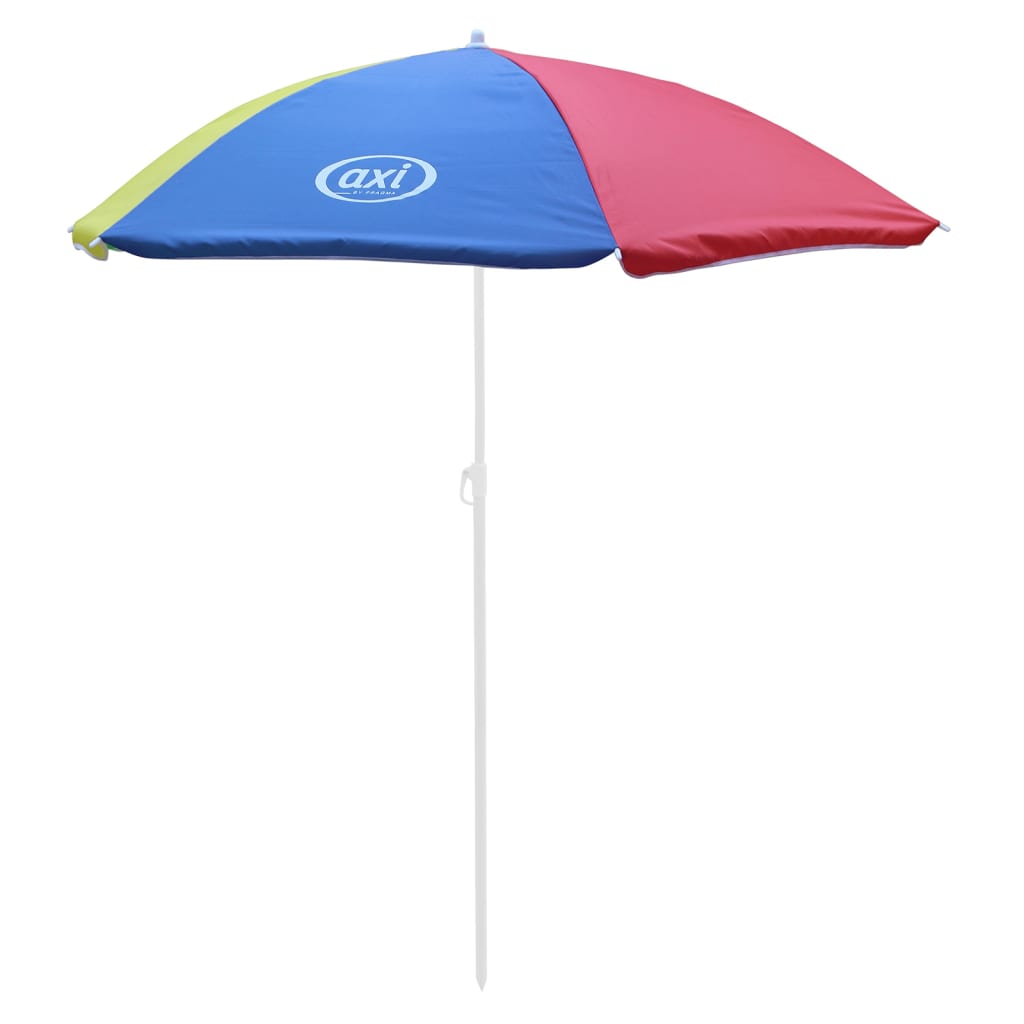 AXI picnicbord med parasol til børn Nick regnbuefarvet