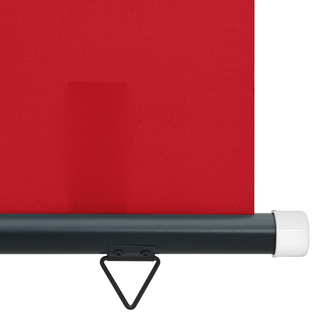 vidaXL sidemarkise til altan 175x250 cm rød