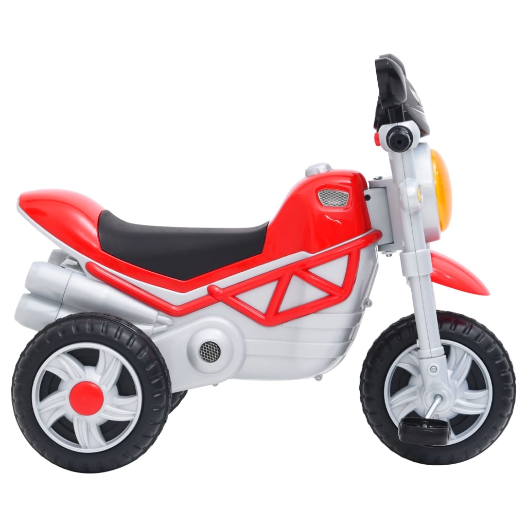 vidaXL trehjulet børnecykel rød