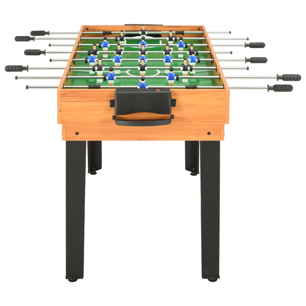 vidaXL 15-i-1 multi-spillebord 121 x 61 x 82 cm ahorn