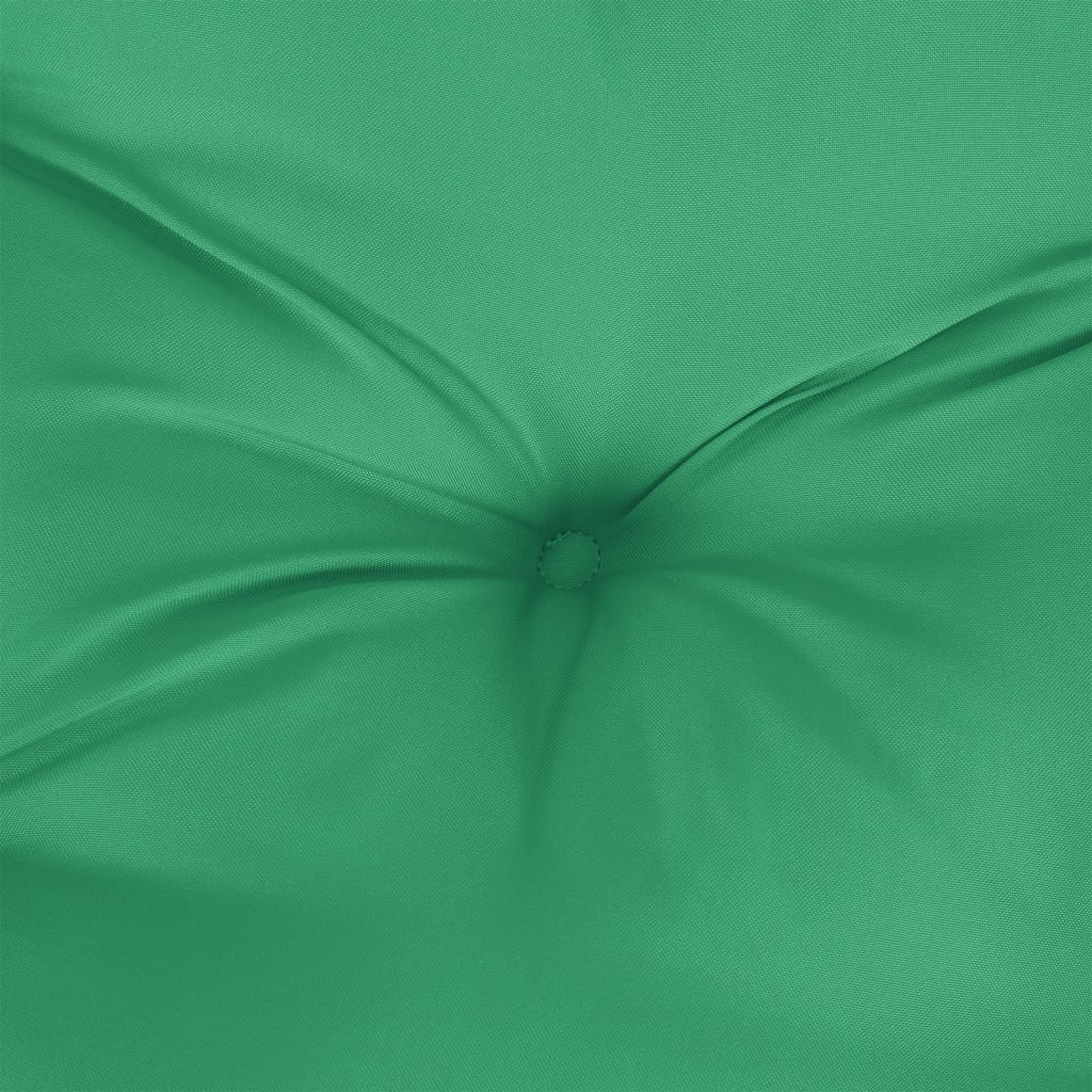 vidaXL pallehynde 70x40x12 cm stof grøn