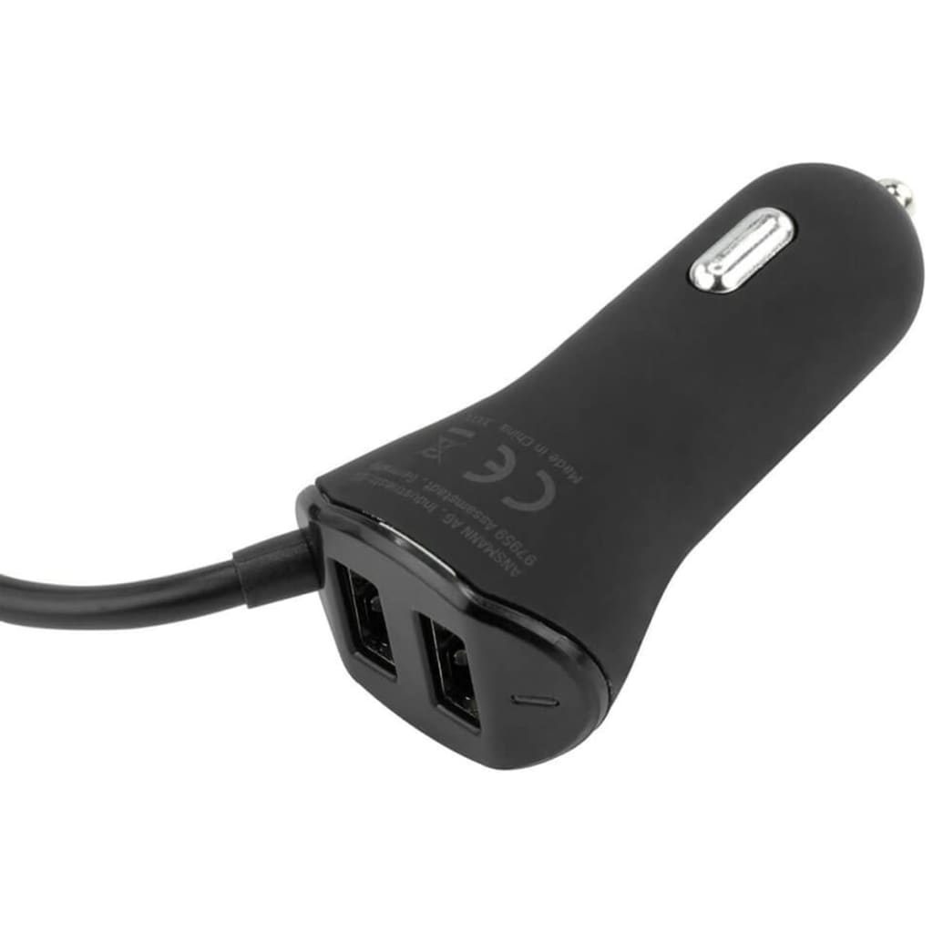 Ansmann USB-oplader med 4 porte til bil 496 9,6 A 1000-0017