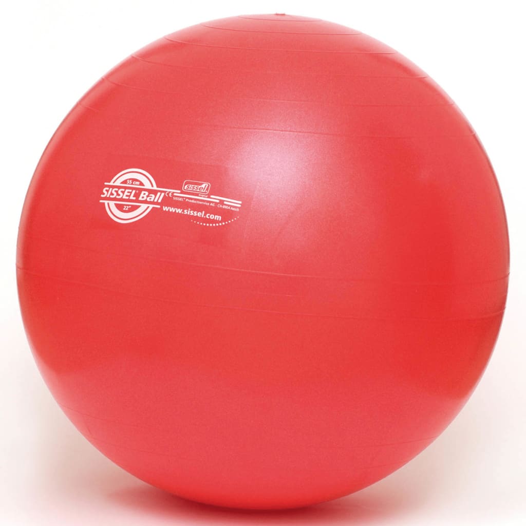 Sissel træningsbold 65 cm rød SIS-160.062