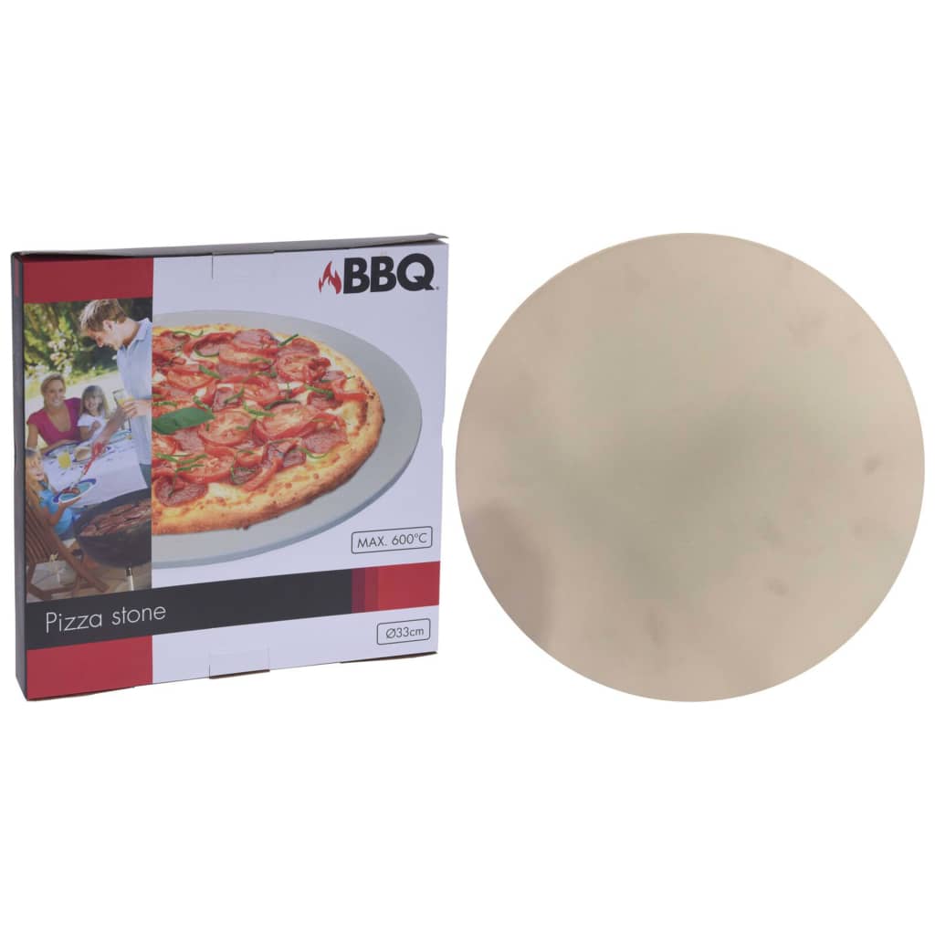 ProGarden pizzasten til grill 30 cm cremefarvet