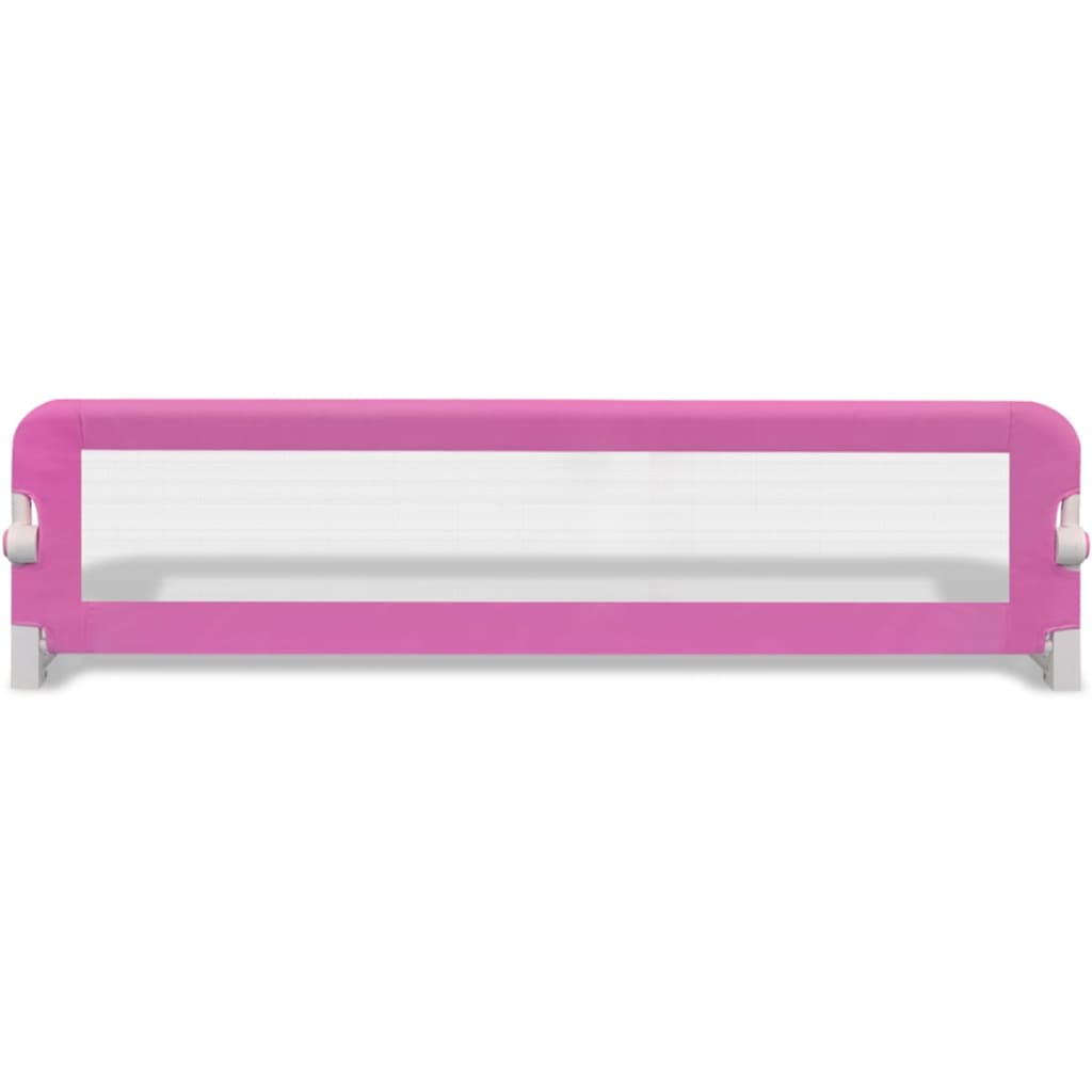 vidaXL sengegelænder til barneseng 150 x 42 cm pink