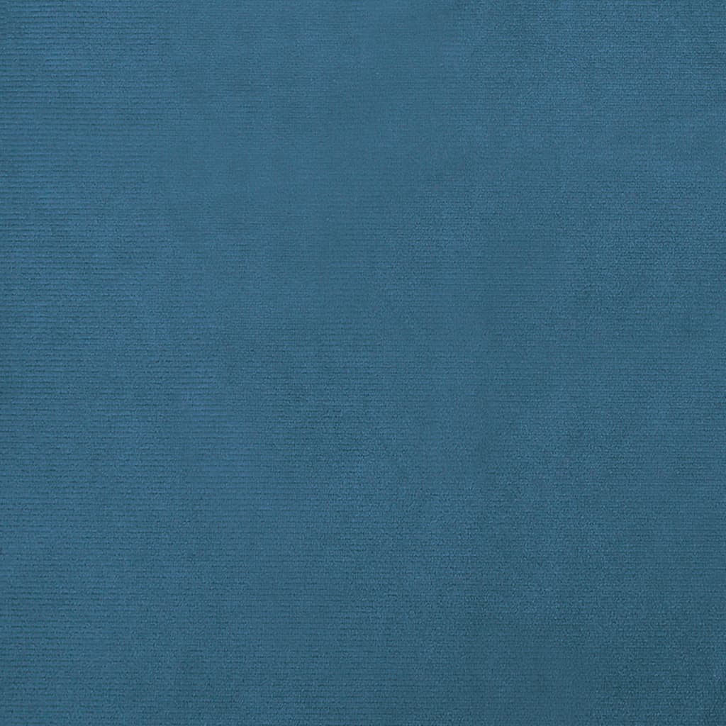vidaXL hundeseng 50x40x26,5 cm velour blå