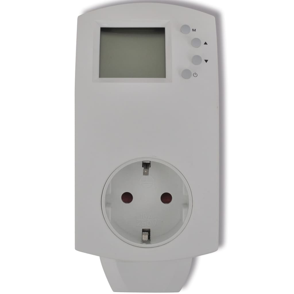 Tilsluttelig elektronisk digital termostat til opvarmning