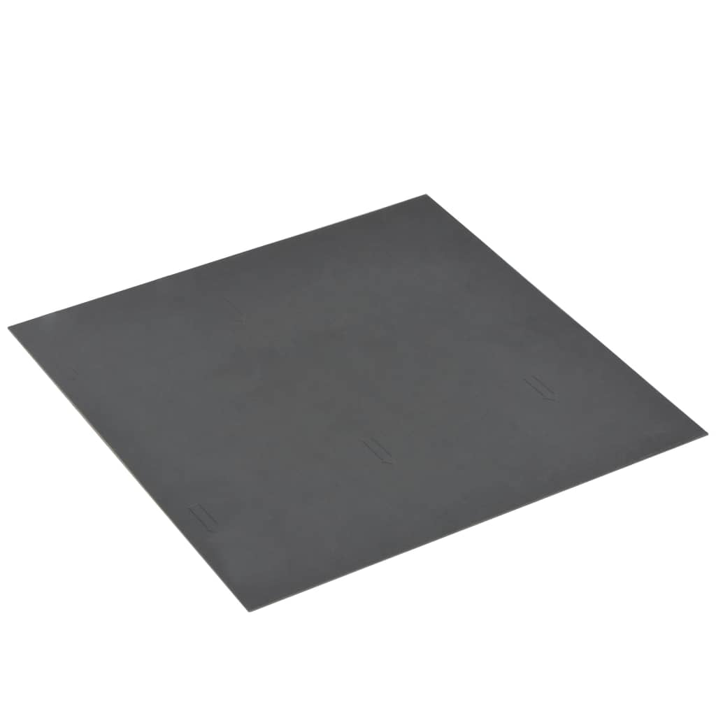 vidaXL selvklæbende PVC-gulvbrædder 5,11 m² stiplet grå