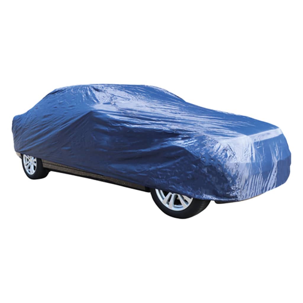 Carpoint bilovertræk S 408x146x115 cm polyester blå