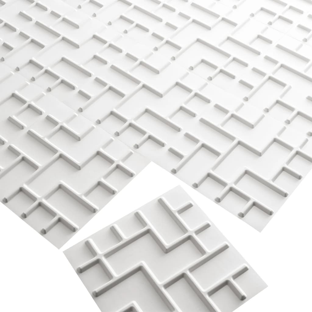 WallArt 3D vægpaneler Tetris 12 stk. GA-WA16