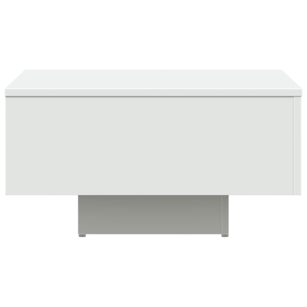 vidaXL sofabord 60x60x31,5 cm spånplade hvid