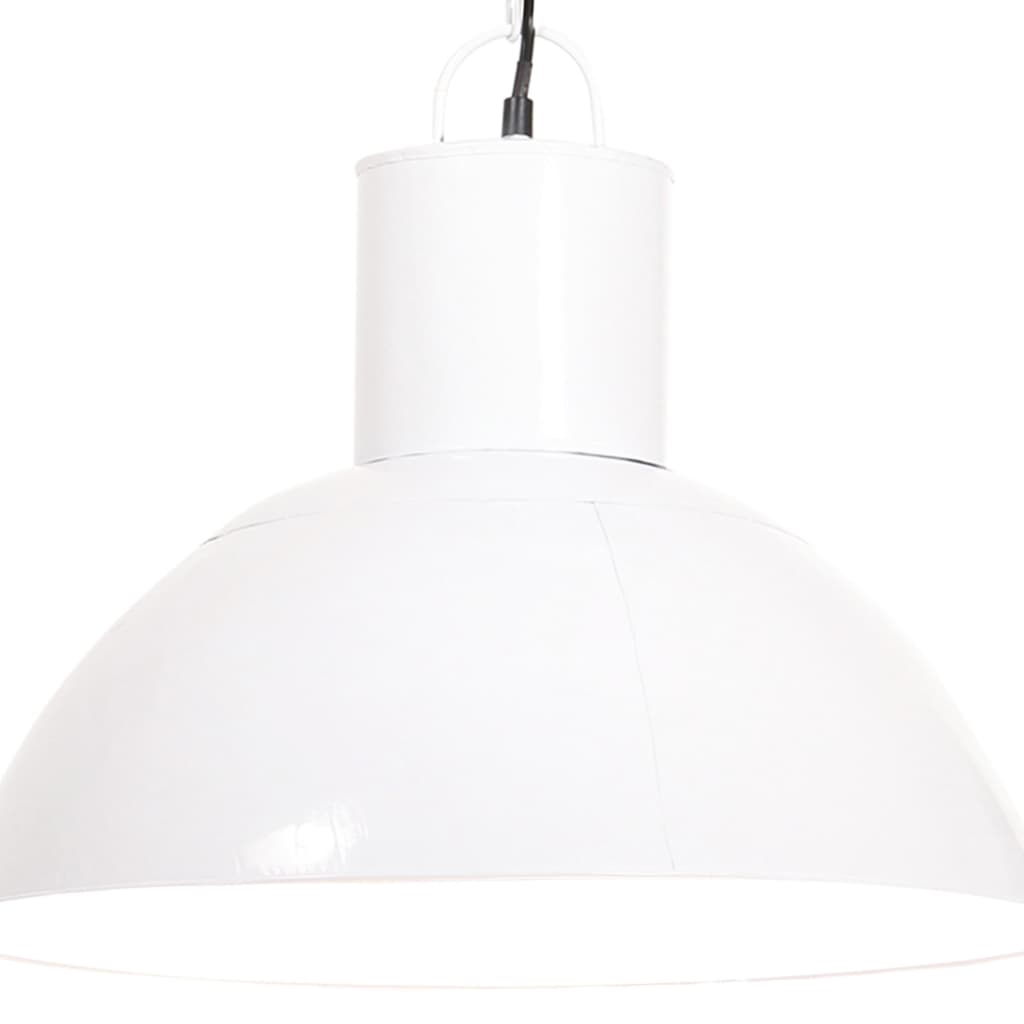 vidaXL hængelampe 25 W rund 48 cm E27 hvid