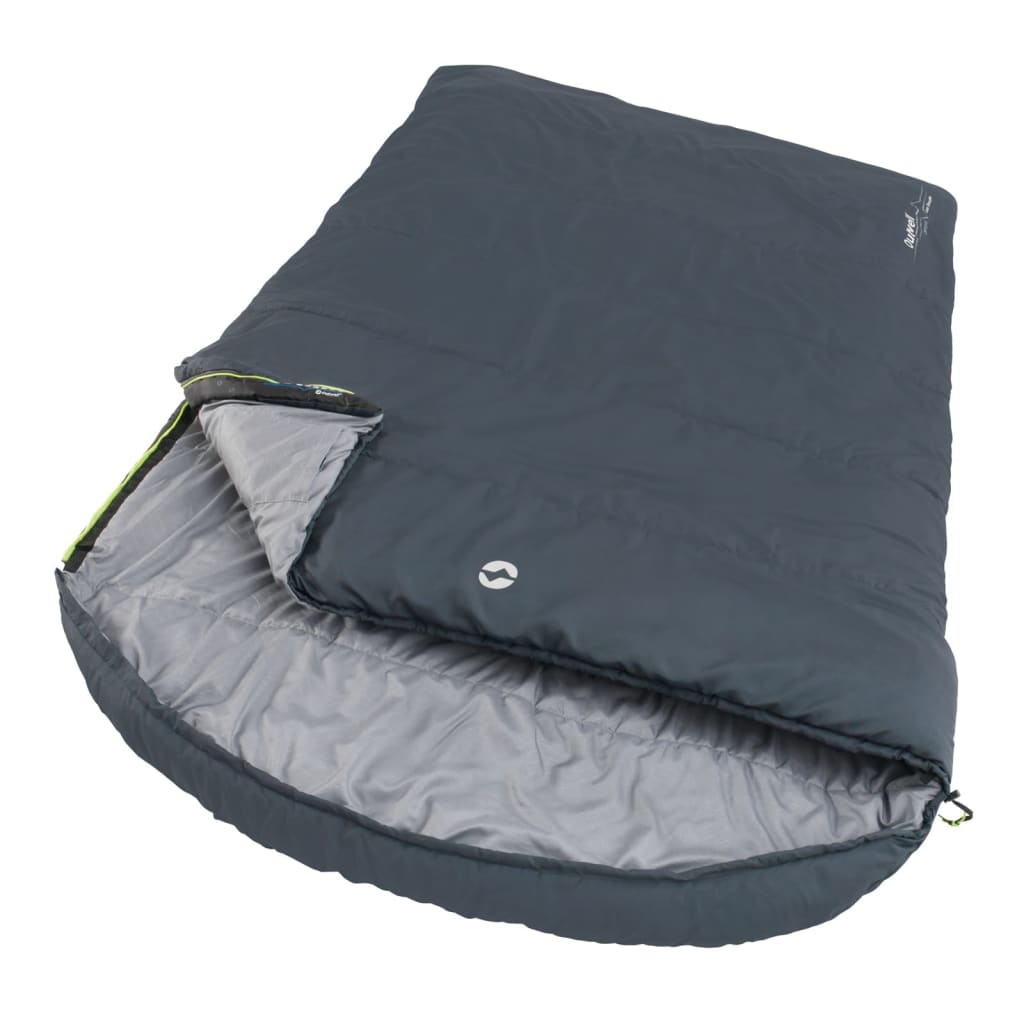 Outwell dobbelt sovepose Campion Lux venstresidet lynlås mørkegrå