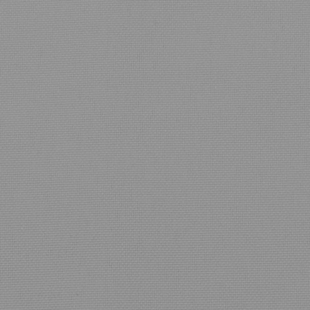 vidaxL pallehynde 70x70x12 cm stof grå