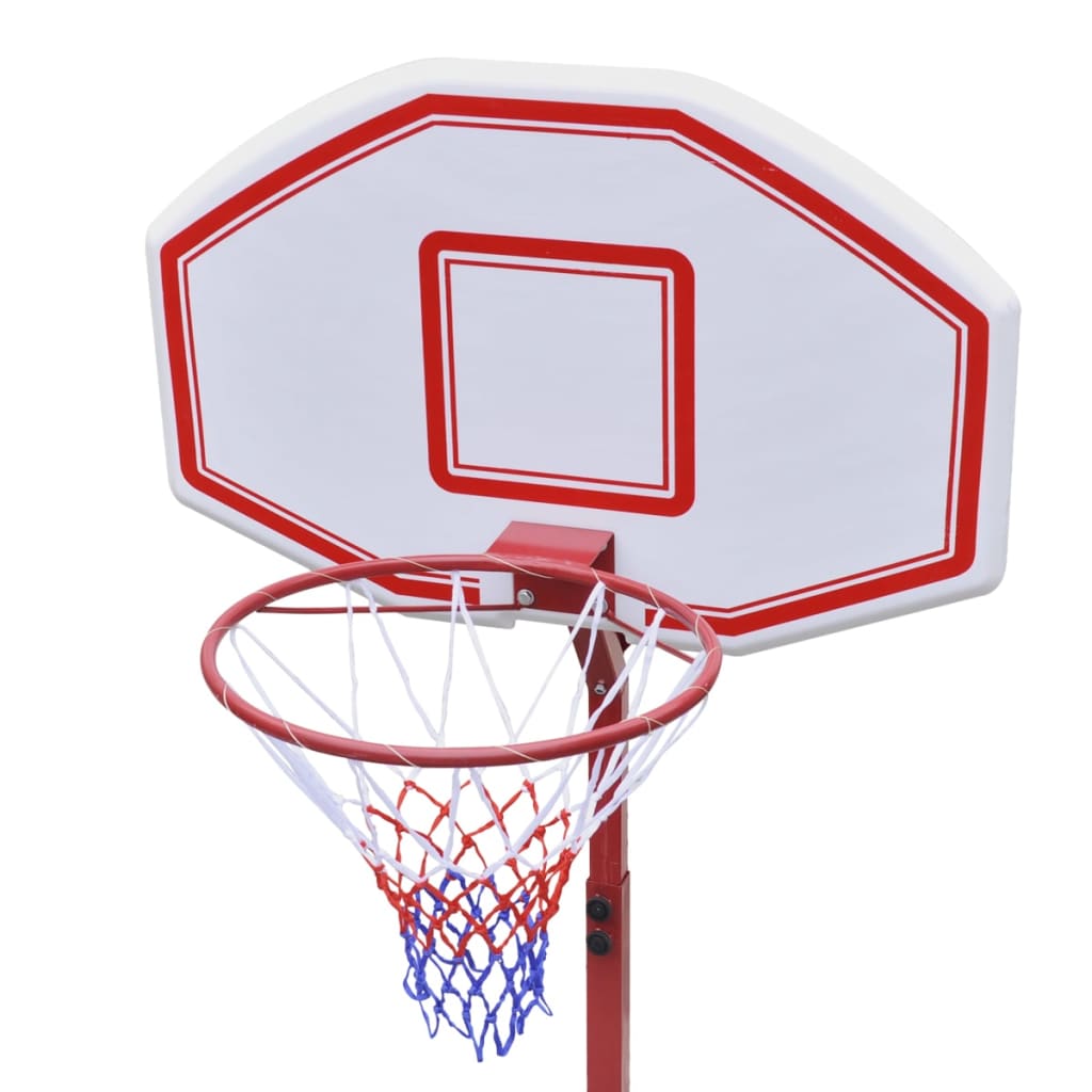 vidaXL basketballkurv med bagplade og stander 305 cm