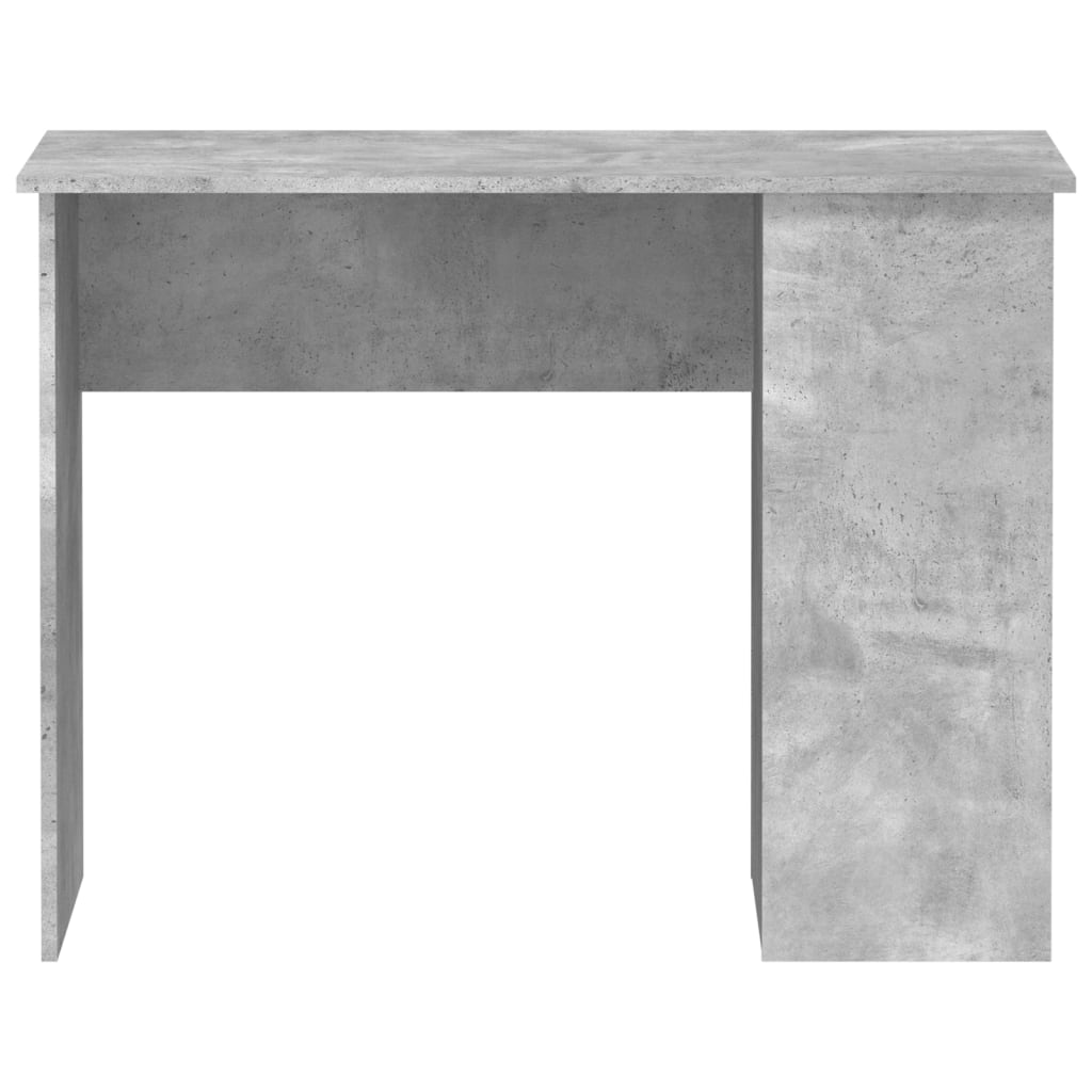 vidaXL skrivebord 100x55x75 cm konstrueret træ betongrå