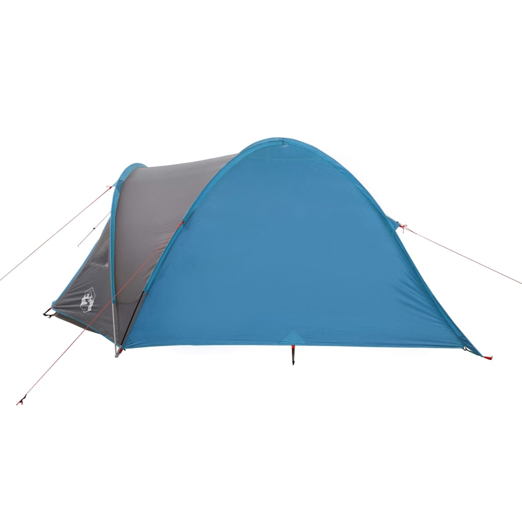 vidaXL 4-personers campingtelt vandtæt blå