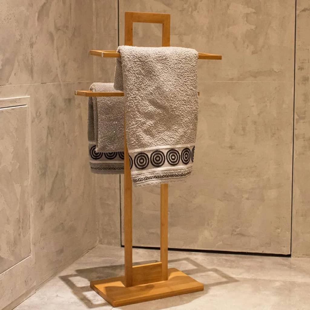 Bathroom Solutions håndklædestativ 38x32,5x70 cm bambus
