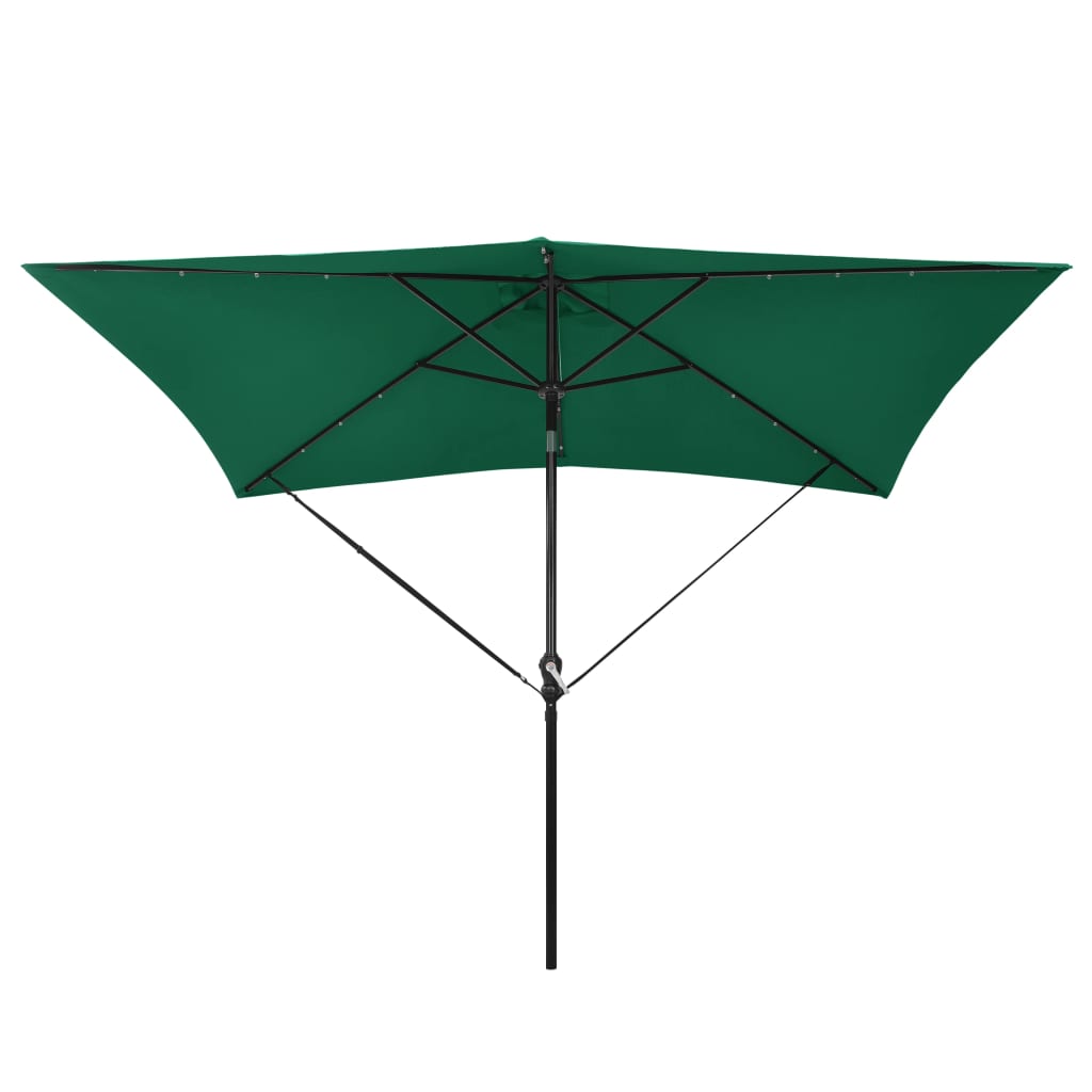 vidaXL vindsikringsæt til parasol polypropylen sort