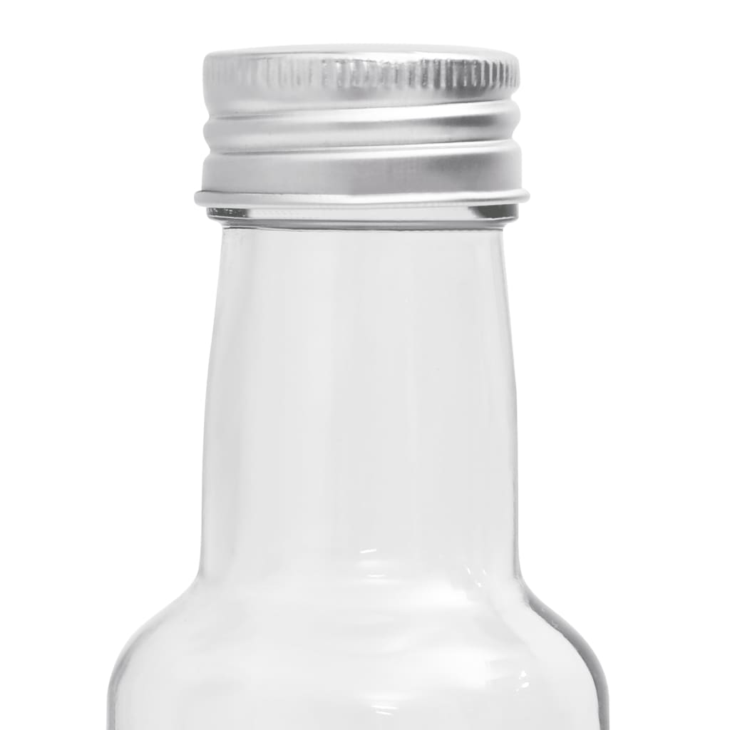 vidaXL små glasflasker med skruelåg 10 stk. 260 ml