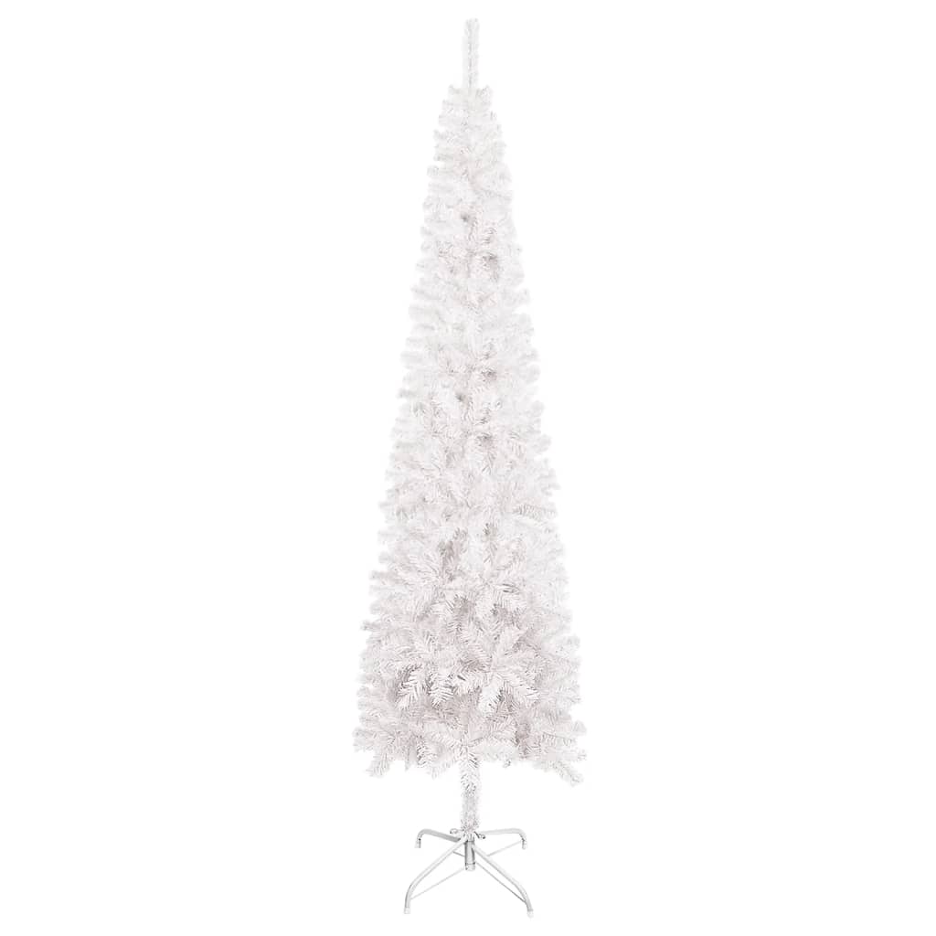 vidaXL smalt juletræ 120 cm hvid