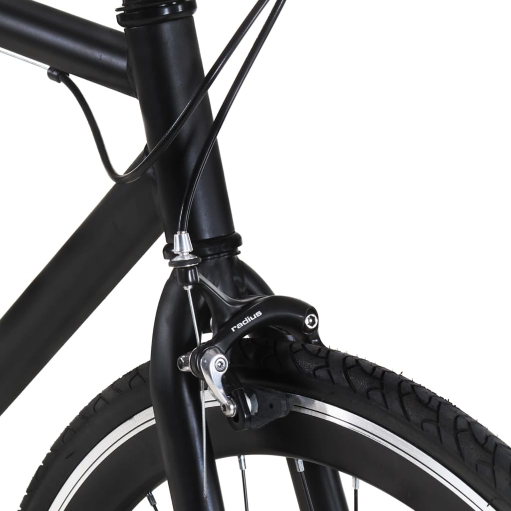 vidaXL cykel 1 gear 700c 51 cm sort