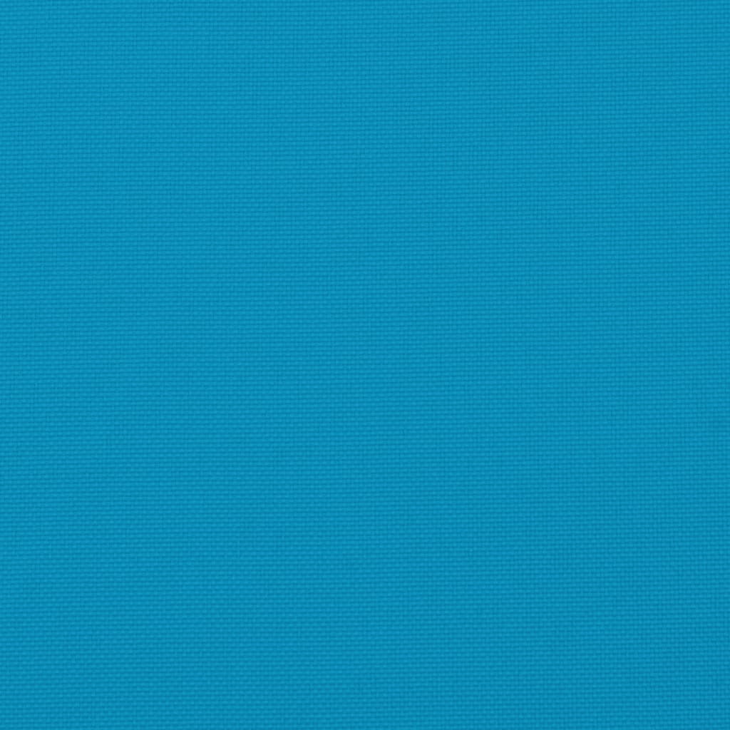 vidaxL pallehynde 120x80x12 cm stof blå
