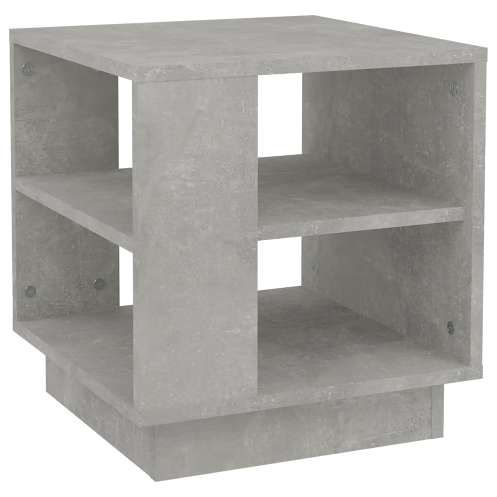 vidaXL sofabord 40x40x43 cm konstrueret træ betongrå