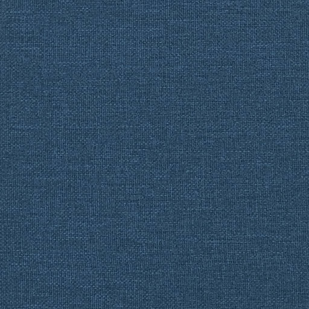 vidaXL 2-personers Chesterfield-sofa stof blå