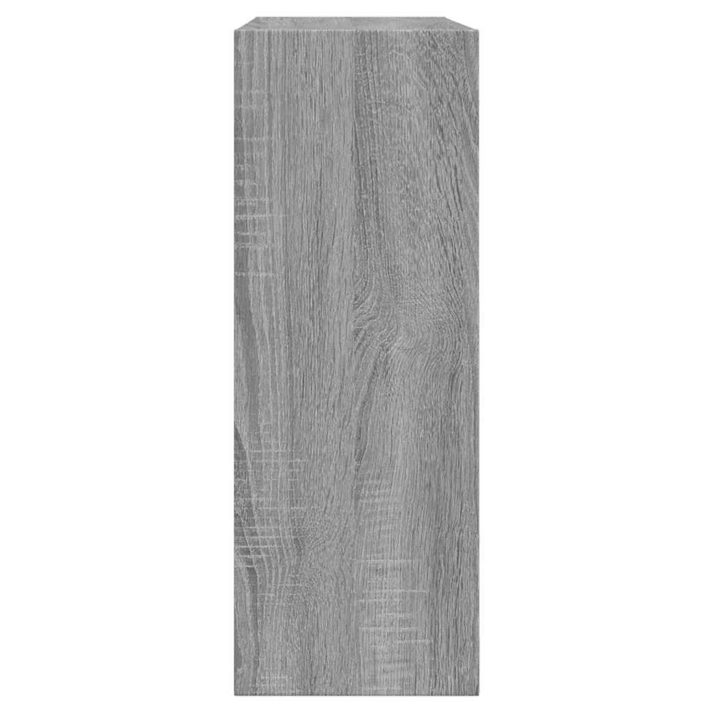 vidaXL skoreol 60x21x57 cm konstrueret træ grå sonoma-eg