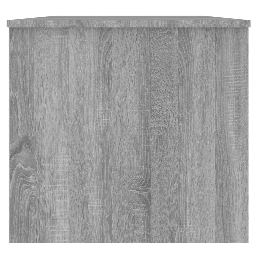 vidaXL sofabord 102x50,5x46,5 cm konstrueret træ grå sonoma-eg