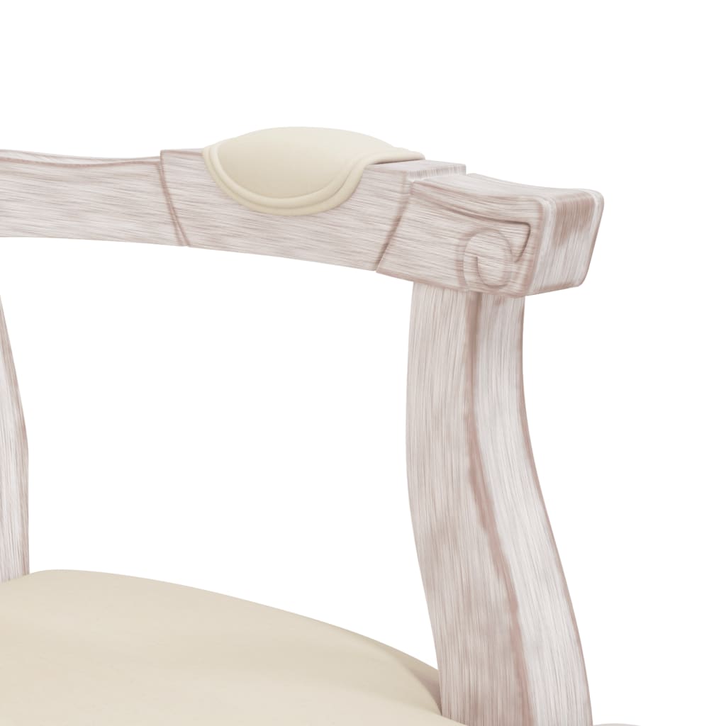 vidaXL spisebordsstole 2 stk. 62x59,5x100,5 cm hør