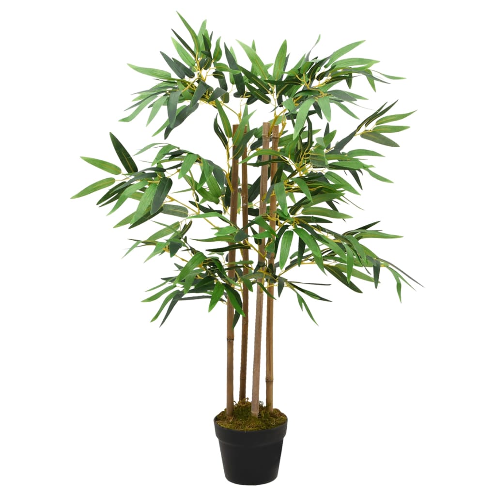 vidaXL kunstig bambusplante Twiggy med potte 90 cm