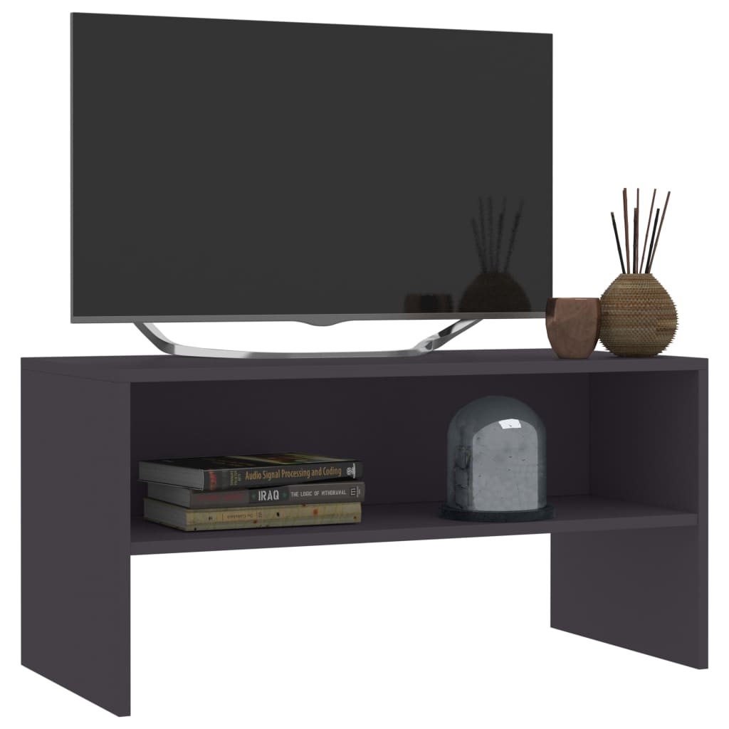vidaXL tv-bord 80x40x40 cm konstrueret træ grå