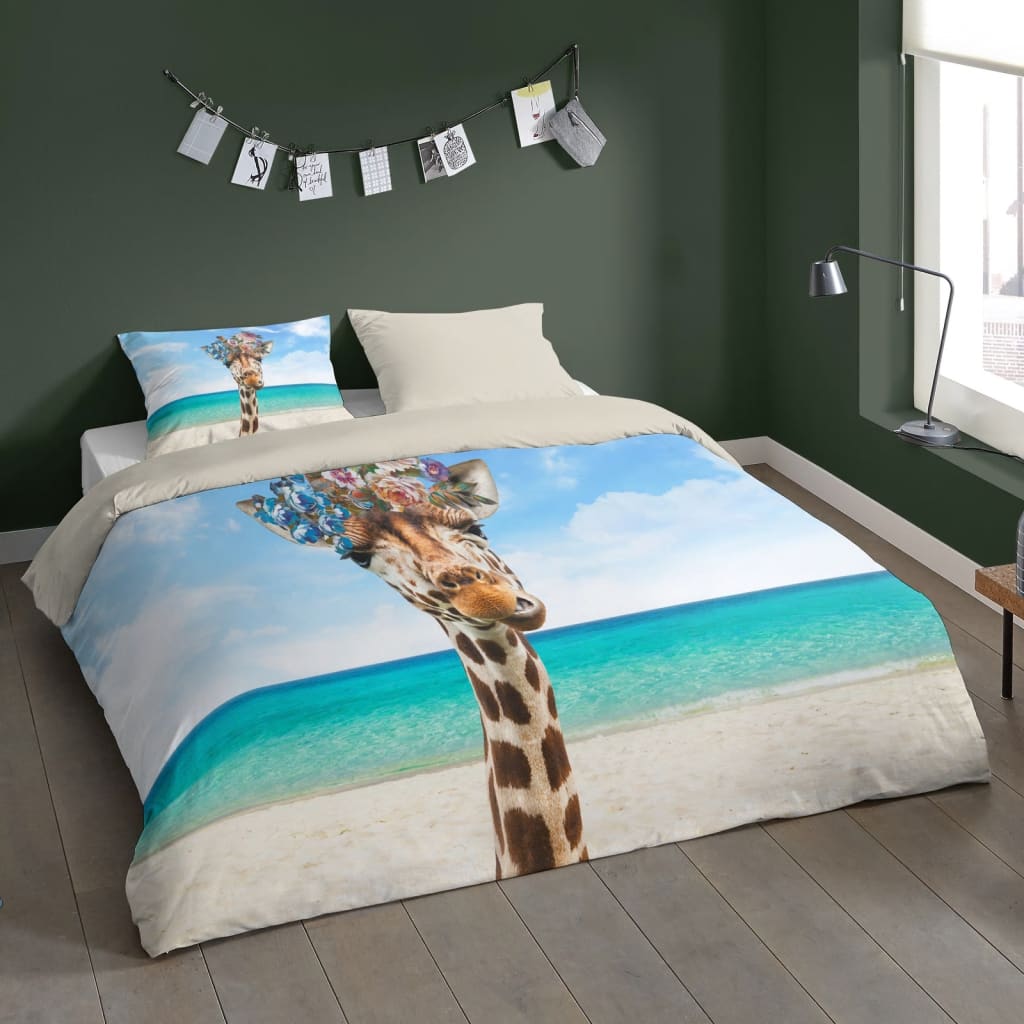 Pure sengetøj COOL GIRAFFE 140x200/220 cm