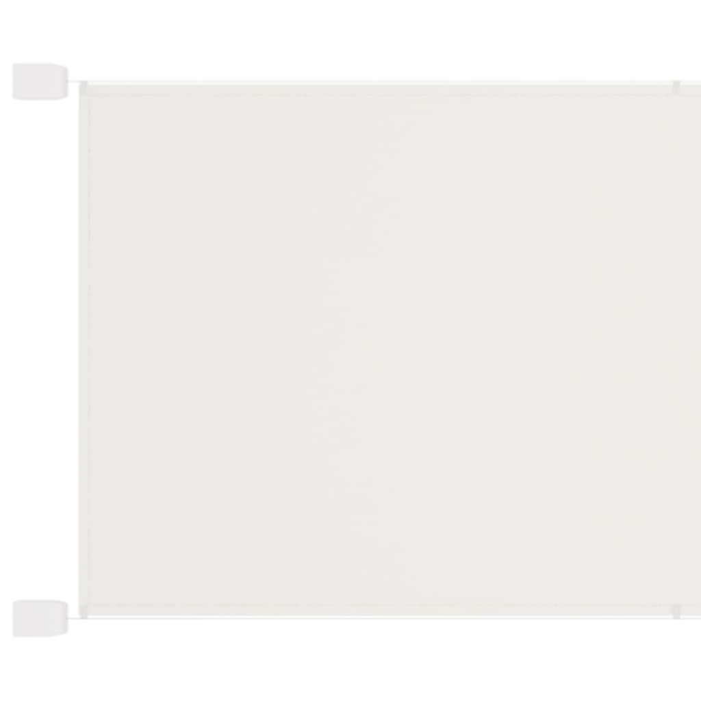 vidaXL lodret markise 140x600 cm oxfordstof hvid