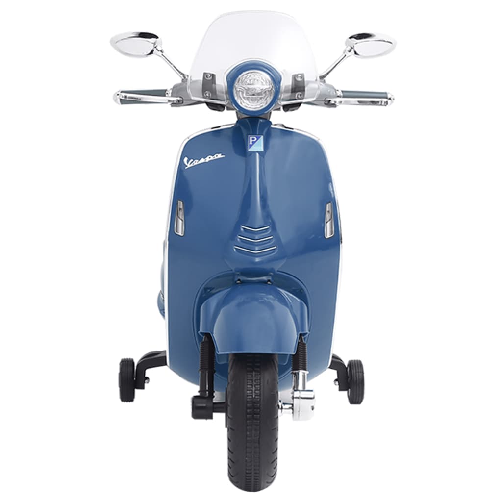 vidaXL elektrisk legemotorcykel til børn Vespa GTS300 blå