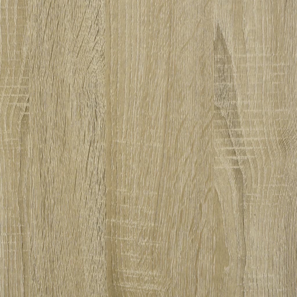 vidaXL sofabord 90x44,5x45 cm konstrueret træ sonoma-eg