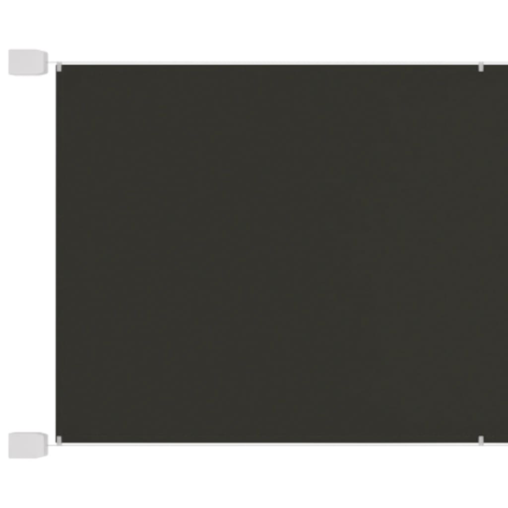 vidaXL lodret markise 60x600 cm oxfordstof antracitgrå