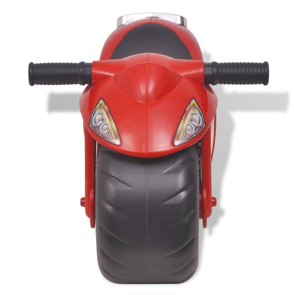 vidaXL Ride-on Motorcykel Plastik Rød