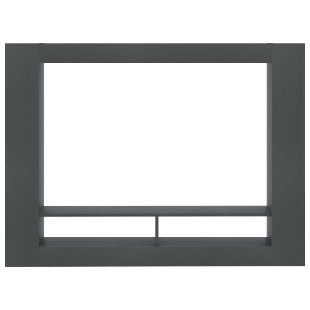 vidaXL tv-bord 152x22x113 cm konstrueret træ grå