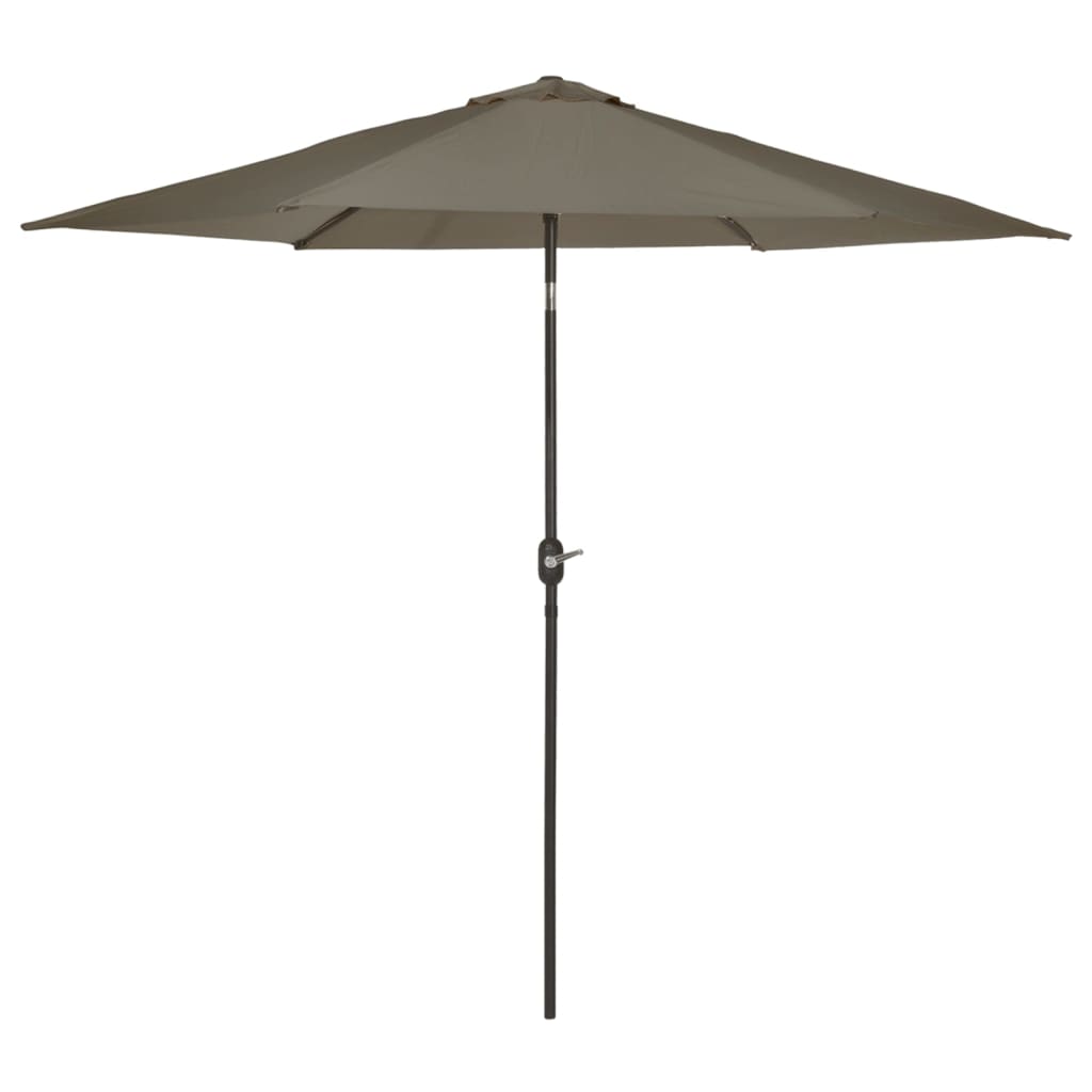 Madison parasol Tenerife 300 cm rund grå
