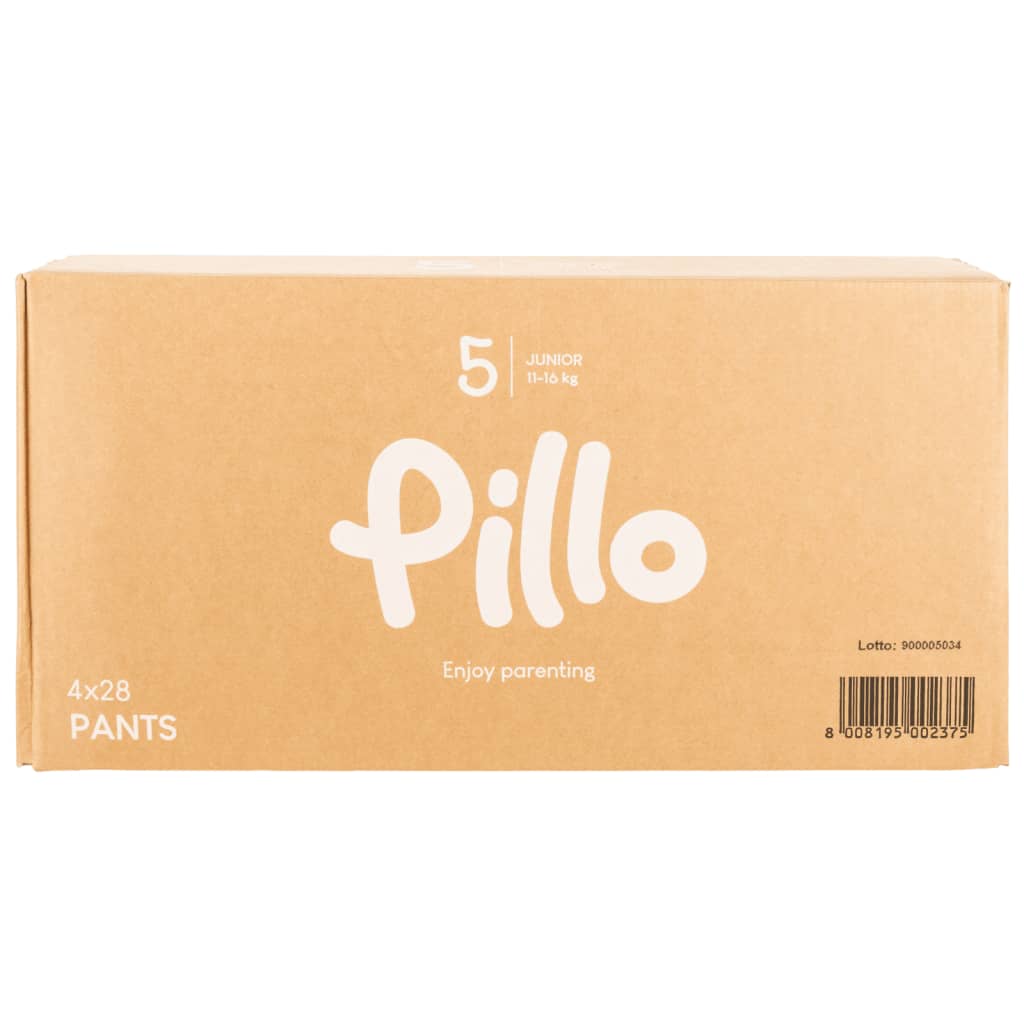 Pillo bleer 112 stk. str. 5 (11-16 kg)