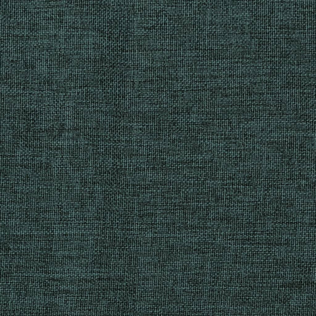vidaXL mørklægningsgardin med kroge hør-look 290x245 cm grøn